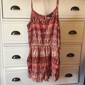 Cute orange romper